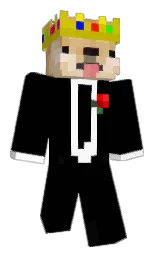 WBuzz's Minecraft skin wearing the Mojang Office cape