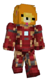 meteor and old gold Minecraft skin — Classic model — first worn by imjayden