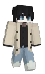 CreguuiTV's Minecraft skin wearing the Migrator cape