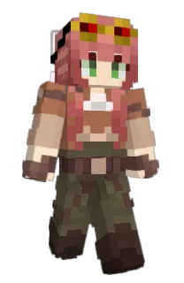 Front of Santilouk's skin