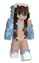 nucitaaa's Minecraft skin wearing the Pan cape