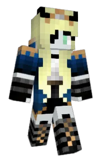 Front of Cammadam's skin