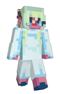 Front of Iceroth's skin