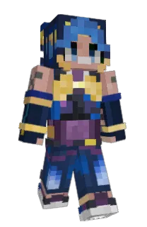 Front of blunkymonkey's skin
