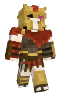 Front of telnyashka's skin