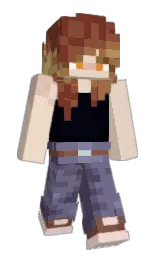 almond and rum Minecraft skin — Slim model — first worn by Miran_ogg
