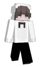 MXM's Minecraft skin wearing the Mojang Office cape