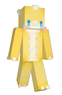 Front of ManiFlare's skin