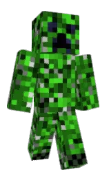 black and la palma Minecraft skin — Classic model