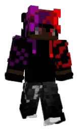black and totem pole Minecraft skin — Classic model