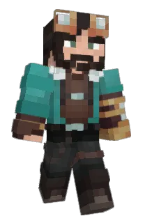 Front of Delsato's skin