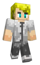 MoserianGold's Minecraft skin wearing the Vanilla cape