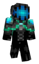 IronicDraconic's Minecraft skin wearing the Migrator cape