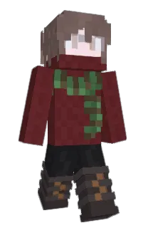 Front of Erashima's skin