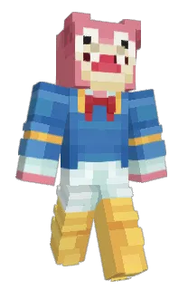 Front of frogmony's skin