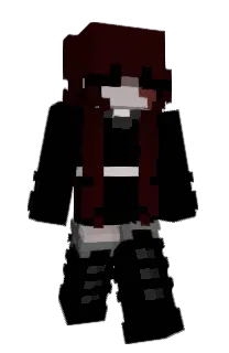 Front of mardiella's skin