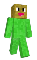 KawaiiKake's Minecraft skin wearing the 15th Anniversary cape
