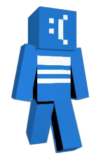 Front of P0g4's skin