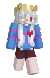 Front of Minecraft skin