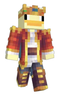 Front of Minecraft skin