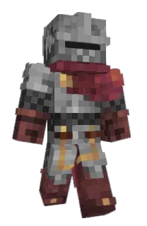 Front of NonSheep's skin