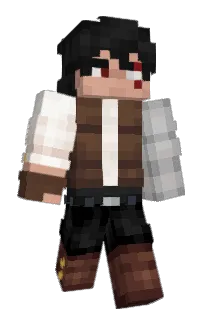 Front of Unsade's skin