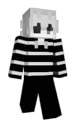 xufer's Minecraft skin wearing the Twisted cape