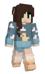 Slim Minecraft skin