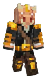 apricot and zest Minecraft skin — Classic model — first worn by EightB4ll