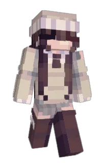 Front of vikksen's skin