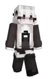silver rust and mine shaft Minecraft skin — Slim model