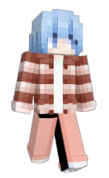 melon and seagull Minecraft skin — Slim model