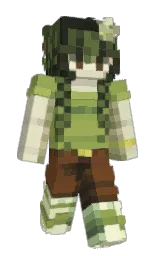 Slim Minecraft skin