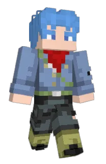 Front of Minecraft skin