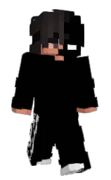 black and mine shaft Minecraft skin — Classic model