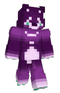Front of EnnyBear's skin