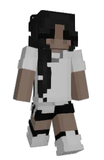 Front of Allysza's skin