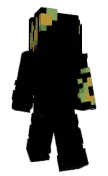 black and chelsea cucumber Minecraft skin — Slim model