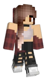LilMiss2's Minecraft skin wearing the Migrator cape