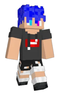 Front of Minecraft skin