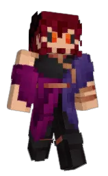 black rose and jacarta Minecraft skin — Classic model — first worn by DoomedGlobe4