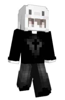 Front of gzie's skin