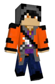 Front of meidohera's skin