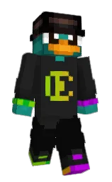 mine shaft and cod gray Minecraft skin — Slim model — first worn by VoldemortLol
