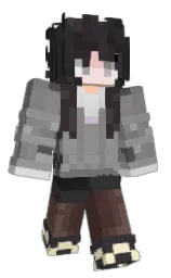 gray and ship gray Minecraft skin — Slim model
