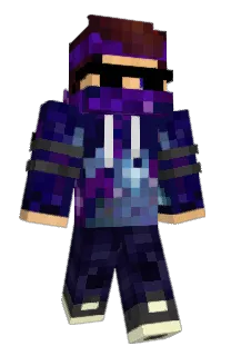 Front of Biloue's skin