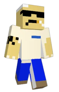 Front of stickpicky's skin