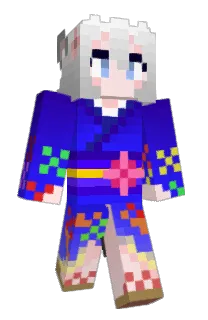 Front of CreeperQueen's skin