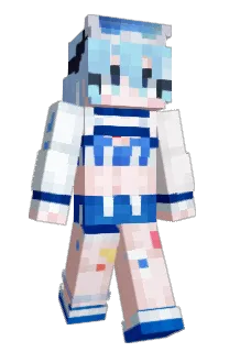 Front of Minecraft skin