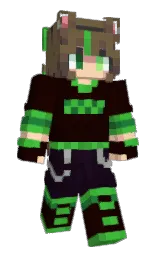 diesel and tobacco brown Minecraft skin — Slim model — first worn by RinRaccoon